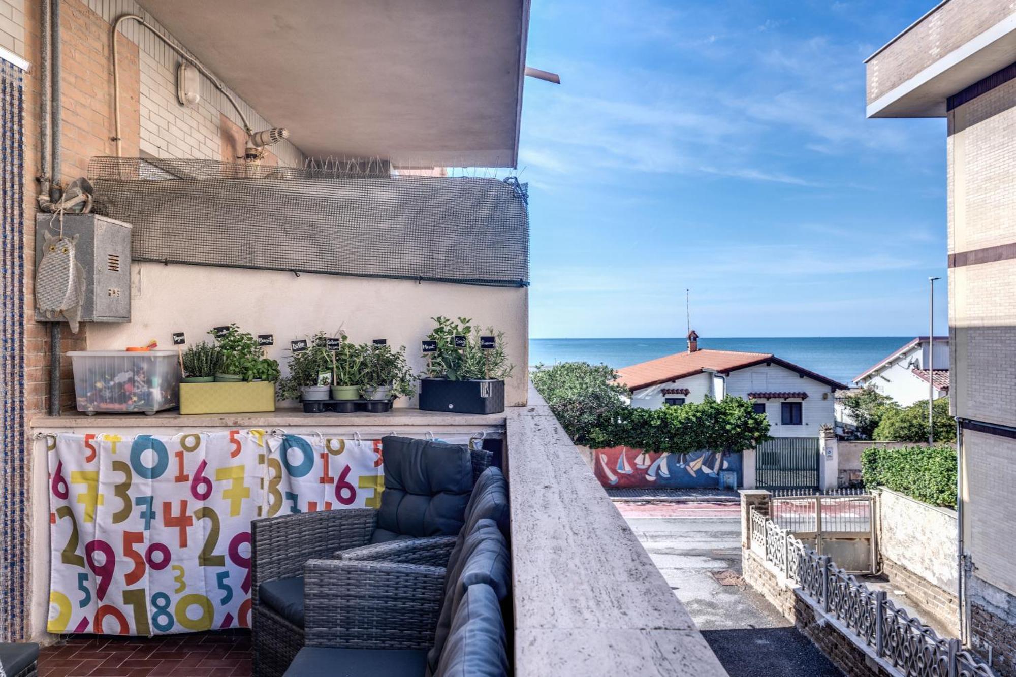 Sunset Summer House Passoscuro Ngoại thất bức ảnh